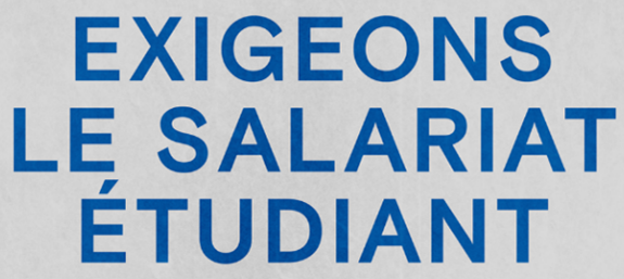 Le salariat étudiant pour se libérer de la précarité!