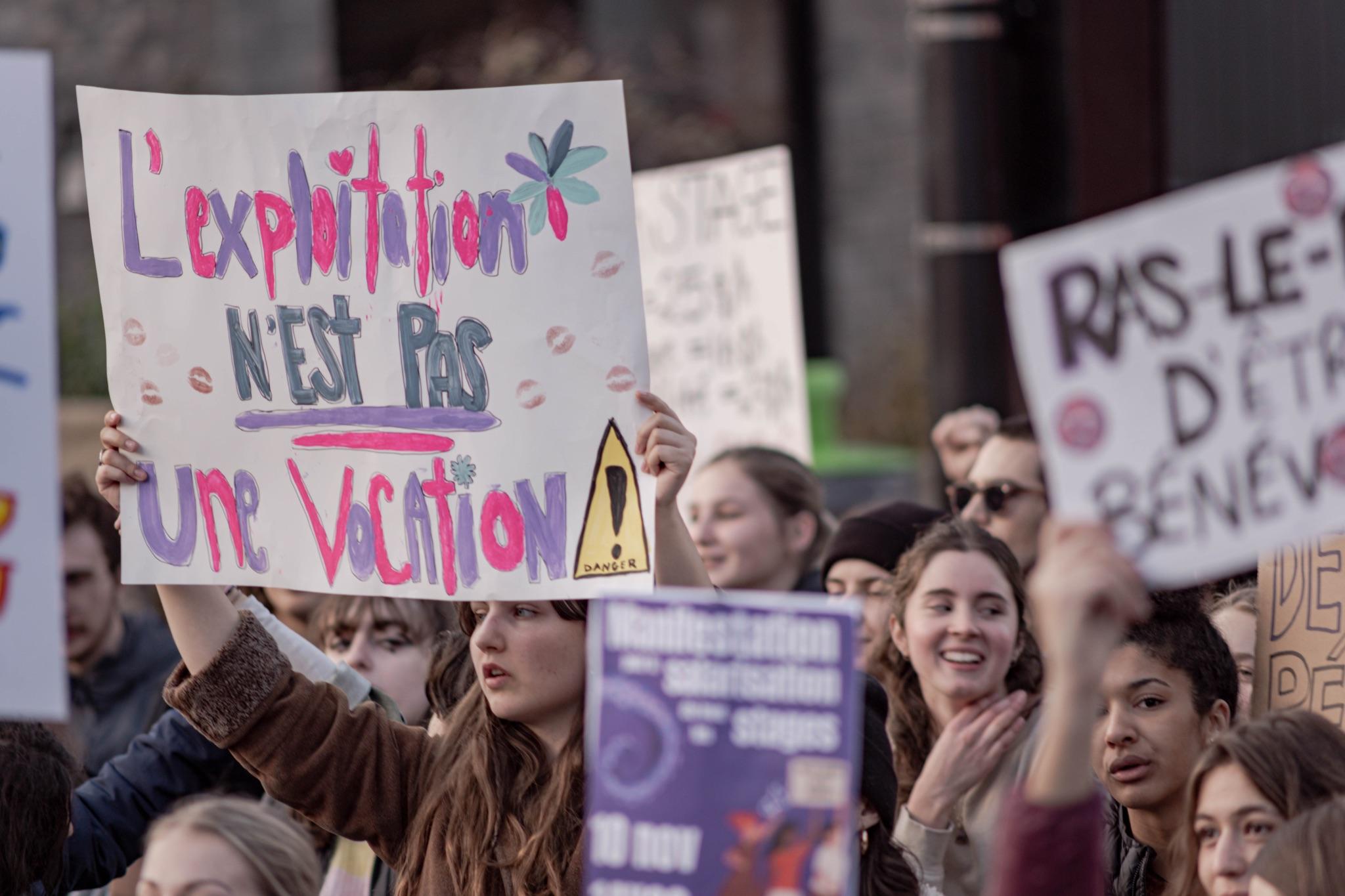 En marche vers la grève
